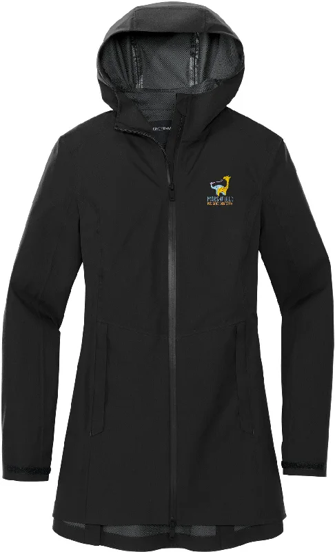 Women's cropped down jackets in bold colors for a sporty and fashionable winter outfitMercer+Mettle Ladies Waterproof Rain Shell Women's cropped down jackets in bold colors for a sporty and fashionable winter outfitMercer+Mettle Ladies Waterproof Rain Shell