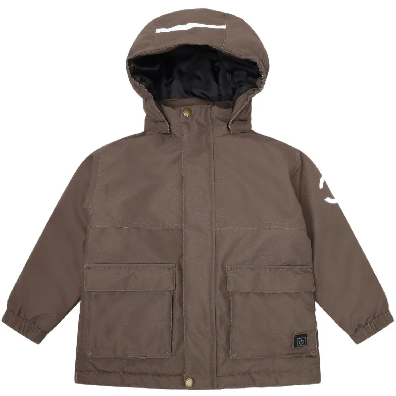 Women's quilted puffer jackets in a cropped silhouette for a modern twistMikk-Line Chocolate Chip Heating Jacket Parka Women's quilted puffer jackets in a cropped silhouette for a modern twistMikk-Line Chocolate Chip Heating Jacket Parka