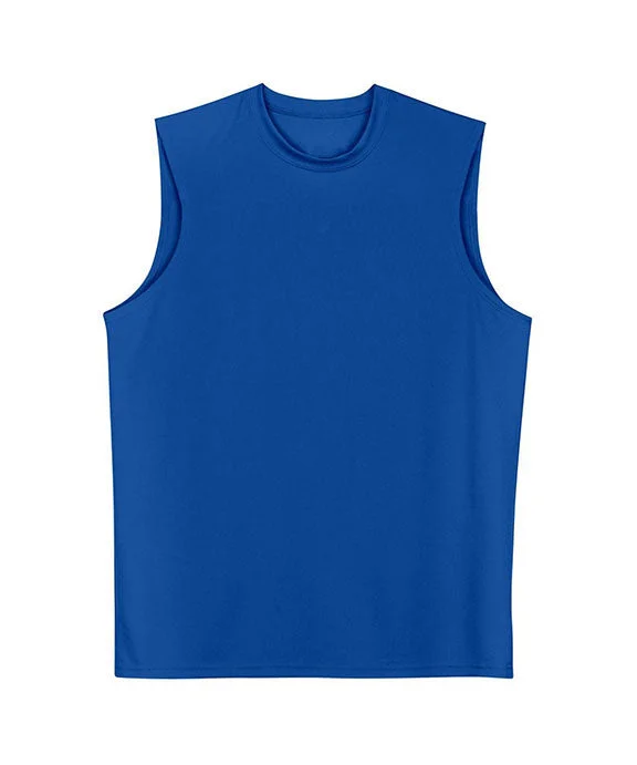 Women's crew - neck sweatshirt in a heather gray shade for a classic and versatile optionN2295 - A4 Mens Cooling Performance Muscle Tee | Royal Women's crew - neck sweatshirt in a heather gray shade for a classic and versatile optionN2295 - A4 Mens Cooling Performance Muscle Tee | Royal