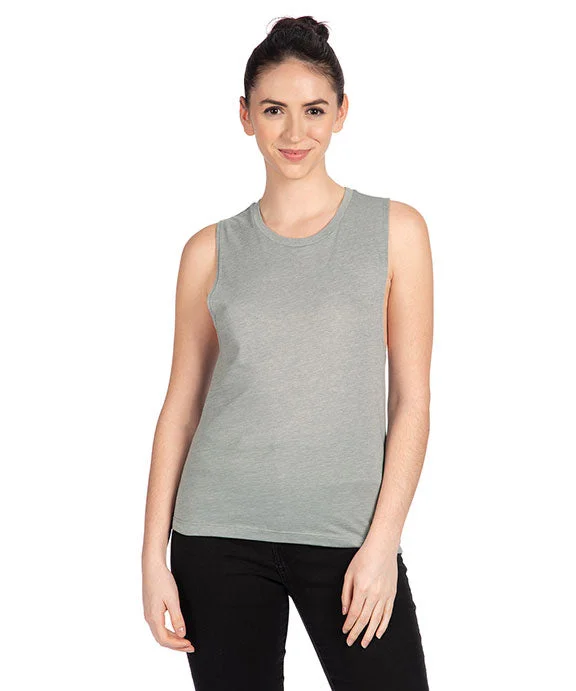 N5013 - Next Level Ladies Festival Muscle Tank Top | Heather Grey