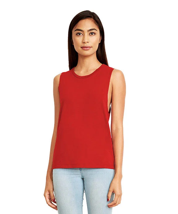 N5013 - Next Level Ladies Festival Muscle Tank Top | Red