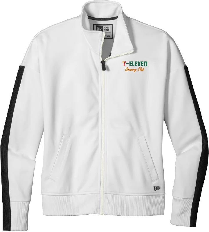 Women's long - line cardigan jackets in a soft knit for a cozy and elegant lookNew Era Ladies Track Jacket Women's long - line cardigan jackets in a soft knit for a cozy and elegant lookNew Era Ladies Track Jacket