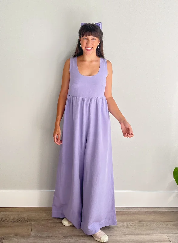 Women jumpsuits with tiered pants for added volume and styleNina Lee Carmel Jumpsuit Women jumpsuits with tiered pants for added volume and styleNina Lee Carmel Jumpsuit