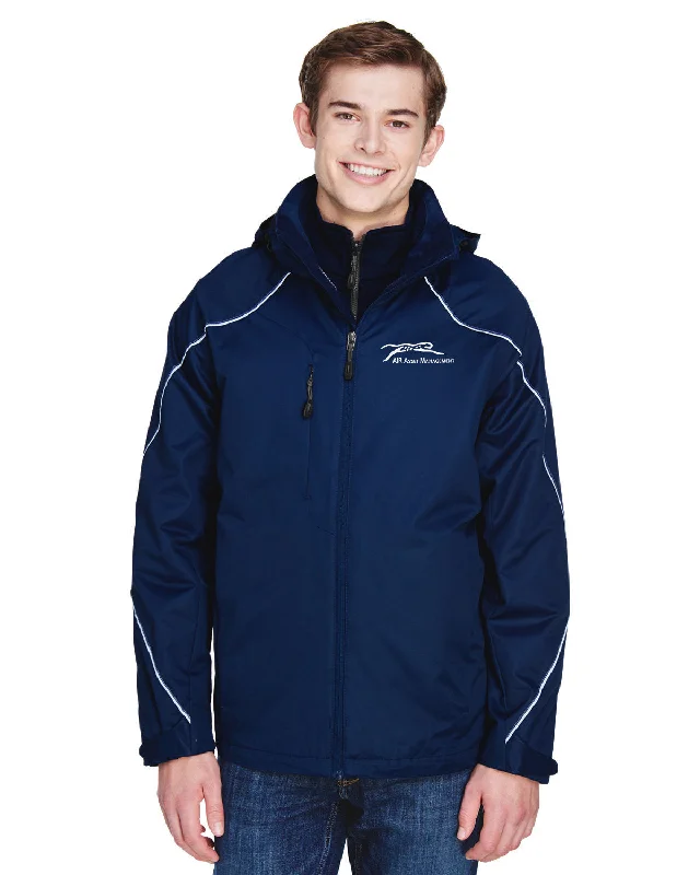 Women's moto jackets with a lace - up front for a unique and stylish touchNorth End Angle 3-in-1 Jacket with Bonded Fleece Liner Women's moto jackets with a lace - up front for a unique and stylish touchNorth End Angle 3-in-1 Jacket with Bonded Fleece Liner