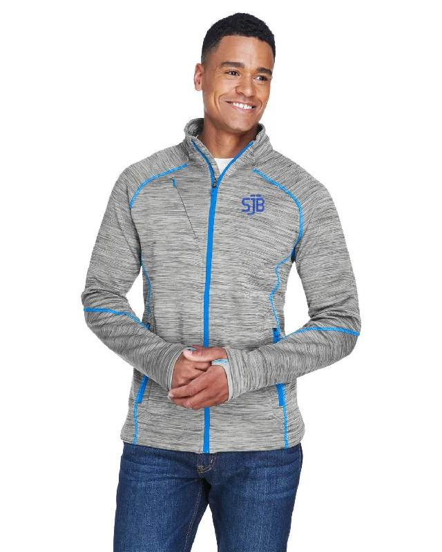 Women's windbreaker jackets with adjustable hoods for windy daysNorth End Flux Mélange Bonded Fleece Jacket Women's windbreaker jackets with adjustable hoods for windy daysNorth End Flux Mélange Bonded Fleece Jacket
