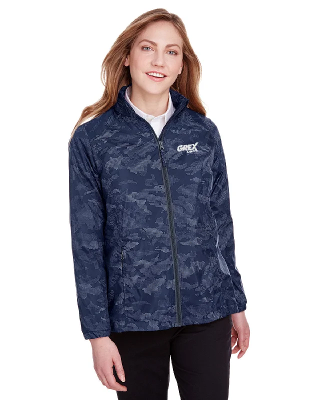 Women's bomber jackets with a holographic finish for a futuristic and eye - catching lookNorth End Ladies Rotate Reflective Jacket Women's bomber jackets with a holographic finish for a futuristic and eye - catching lookNorth End Ladies Rotate Reflective Jacket
