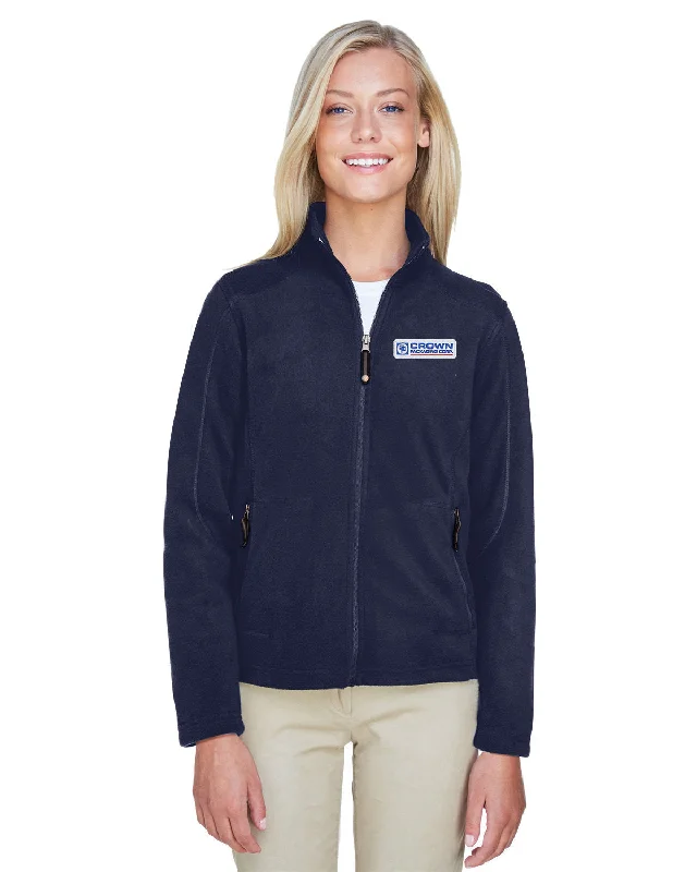 Women's cropped down jackets in bold colors for a sporty and fashionable winter outfitNorth End Ladies Voyage Fleece Jacket Women's cropped down jackets in bold colors for a sporty and fashionable winter outfitNorth End Ladies Voyage Fleece Jacket