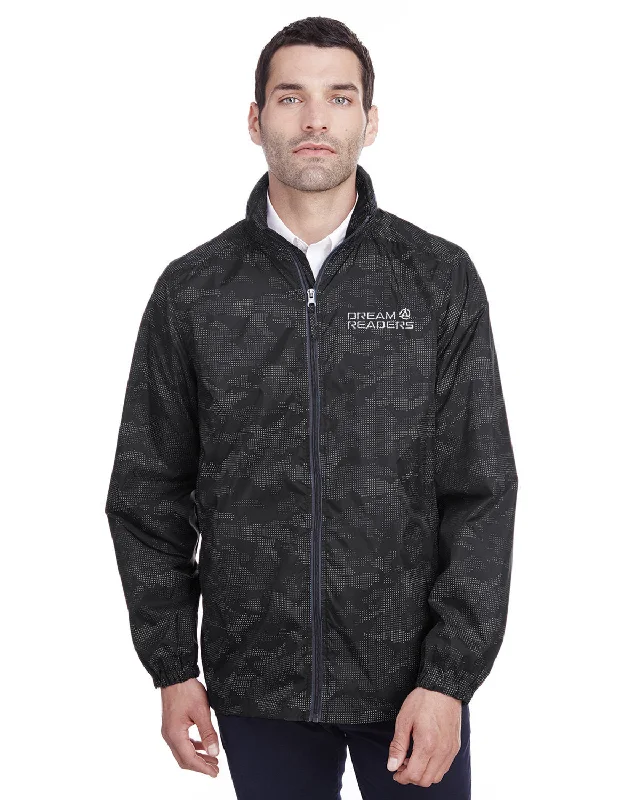 Women's denim jackets with a patchwork design for a bohemian and artsy styleNorth End Rotate Reflective Jacket Women's denim jackets with a patchwork design for a bohemian and artsy styleNorth End Rotate Reflective Jacket