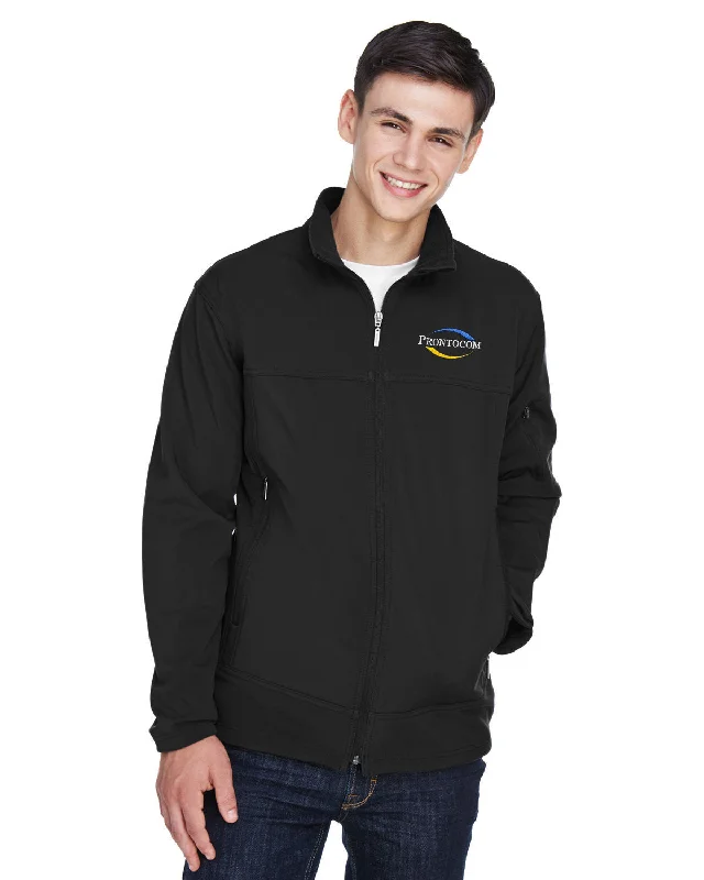 Women's military - style jackets with epaulets for a tough and fashionable appearanceNorth End Three-Layer Fleece Bonded Performance Soft Shell Jacket Women's military - style jackets with epaulets for a tough and fashionable appearanceNorth End Three-Layer Fleece Bonded Performance Soft Shell Jacket