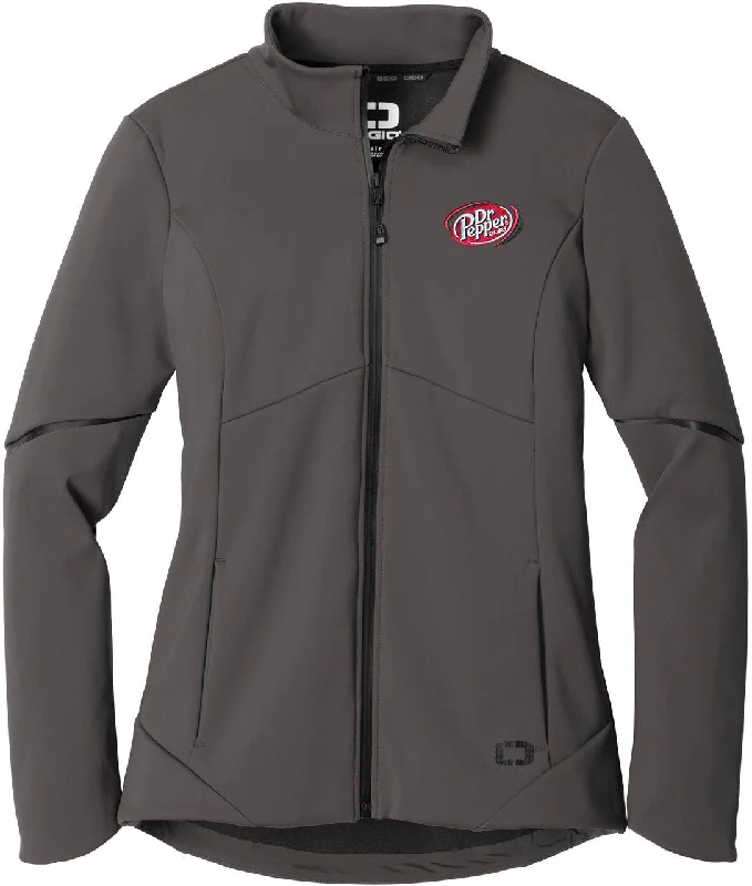 Women's double - breasted tweed jackets in classic colors for a sophisticated office lookOGIO Ladies Exaction Soft Shell Jacket Women's double - breasted tweed jackets in classic colors for a sophisticated office lookOGIO Ladies Exaction Soft Shell Jacket