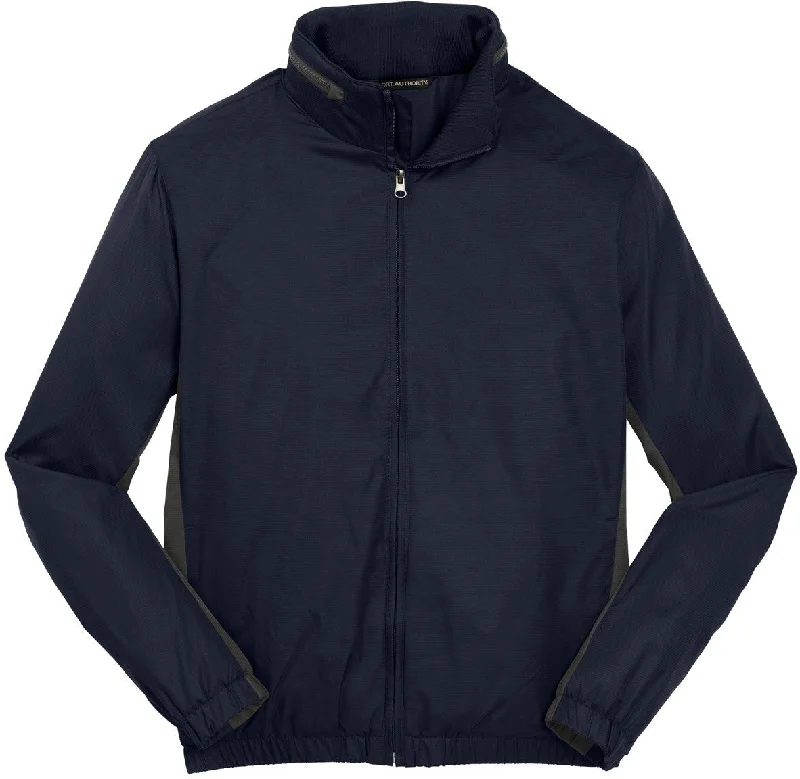 Women's moto jackets with a lace - up front for a unique and stylish touchCLOSEOUT - Port Authority Core Colorblock Wind Jacket Women's moto jackets with a lace - up front for a unique and stylish touchCLOSEOUT - Port Authority Core Colorblock Wind Jacket