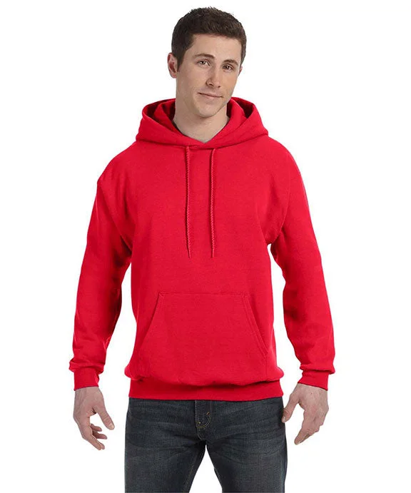 Women's cropped sweatshirt with a slogan graphic for a fun and expressive lookP170 - Hanes Adult ComfortBlend® EcoSmart® Hooded Pullover | Athletic Red Women's cropped sweatshirt with a slogan graphic for a fun and expressive lookP170 - Hanes Adult ComfortBlend® EcoSmart® Hooded Pullover | Athletic Red