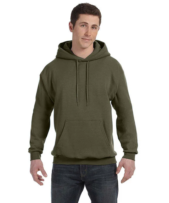 Women's pullover hoodie with a side slit for a modern and relaxed fitP170 - Hanes Adult ComfortBlend® EcoSmart® Hooded Pullover | Fatigue Green Women's pullover hoodie with a side slit for a modern and relaxed fitP170 - Hanes Adult ComfortBlend® EcoSmart® Hooded Pullover | Fatigue Green