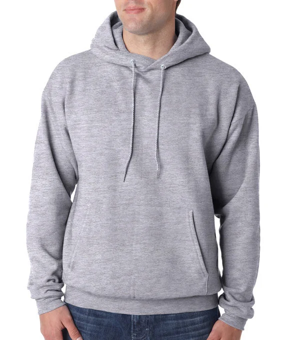 Women's long - sleeve cropped sweatshirt with ribbed cuffs for a snug fitP170 - Hanes Adult ComfortBlend® EcoSmart® Hooded Pullover | Light Steel Women's long - sleeve cropped sweatshirt with ribbed cuffs for a snug fitP170 - Hanes Adult ComfortBlend® EcoSmart® Hooded Pullover | Light Steel