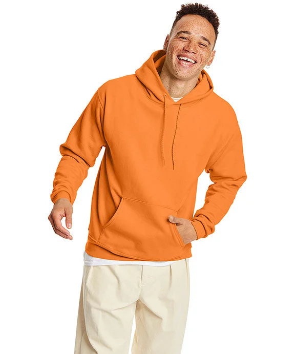 P170 - Hanes Adult ComfortBlend® EcoSmart® Hooded Pullover | Tennessee Orange