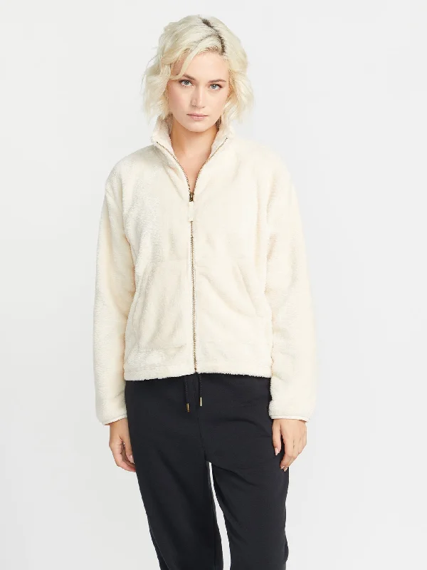 Women's quilted puffer jackets in a cropped silhouette for a modern twistPheelin Phurry Zip Jacket - Cloud