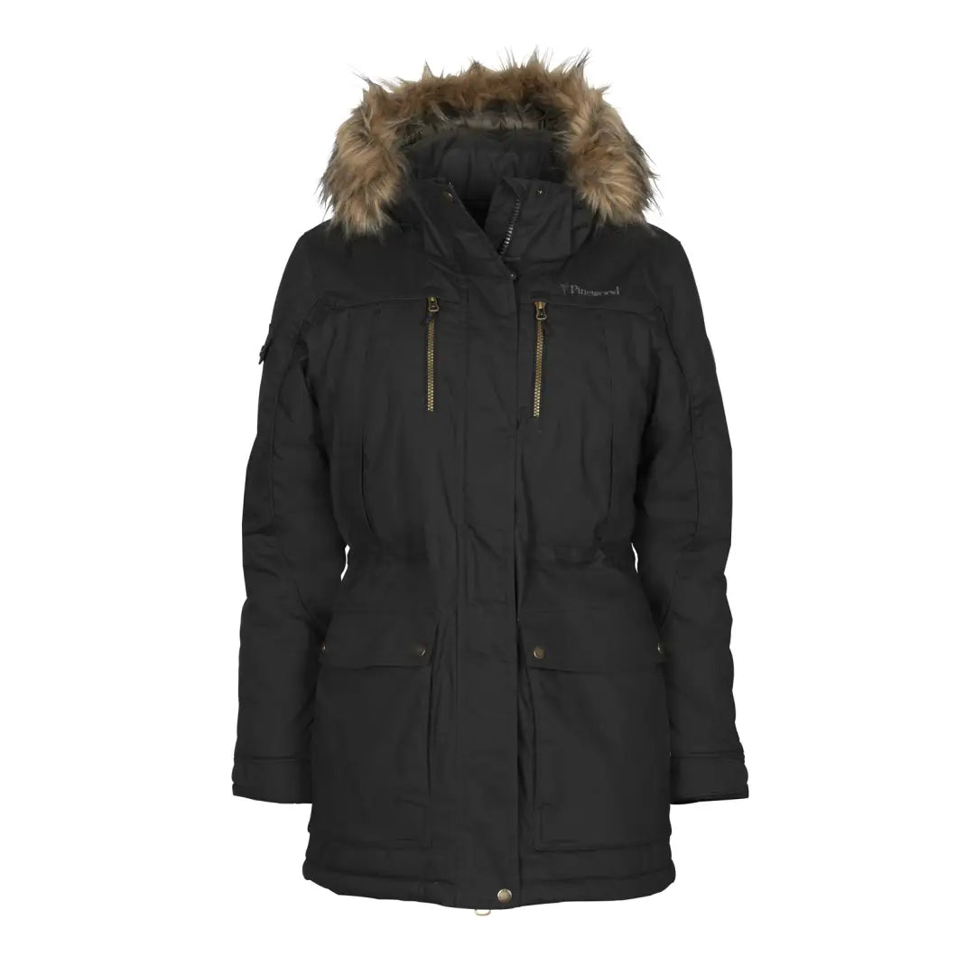Women's denim jackets with distressed details for a casual and edgy lookPinewood Ladies Finnveden Winter Parka Women's denim jackets with distressed details for a casual and edgy lookPinewood Ladies Finnveden Winter Parka