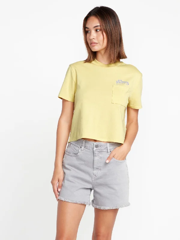Women's pea coats in a plus - size fit for a flattering and warm winter coatPocket Dial Short Sleeve Tee - Citron Women's pea coats in a plus - size fit for a flattering and warm winter coatPocket Dial Short Sleeve Tee - Citron