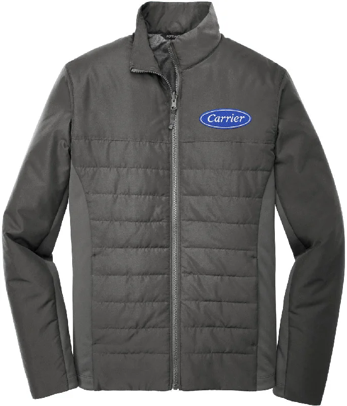 Women's windbreaker jackets with adjustable hoods for windy daysPort Authority Collective Insulated Jacket