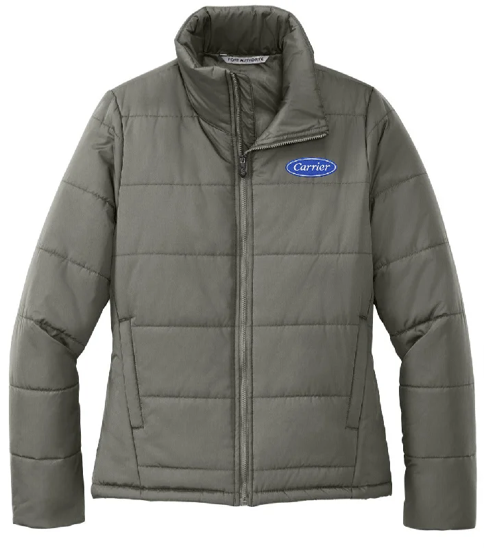 Women's long - length wool blend jackets for a warm and stylish winter lookPort Authority Ladies Puffer Jacket Women's long - length wool blend jackets for a warm and stylish winter lookPort Authority Ladies Puffer Jacket
