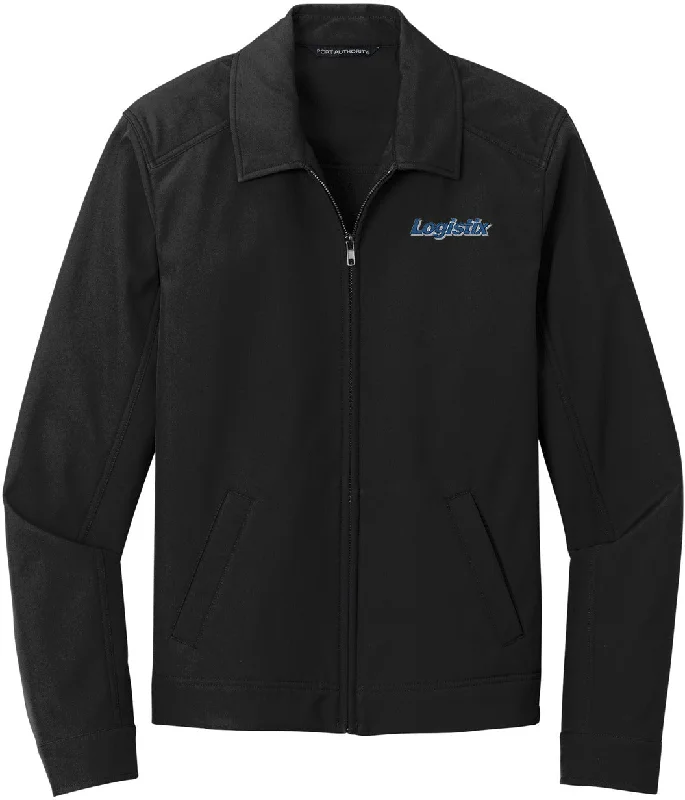 Women's denim jackets with distressed details for a casual and edgy lookPort Authority Mechanic Soft Shell Jacket Women's denim jackets with distressed details for a casual and edgy lookPort Authority Mechanic Soft Shell Jacket