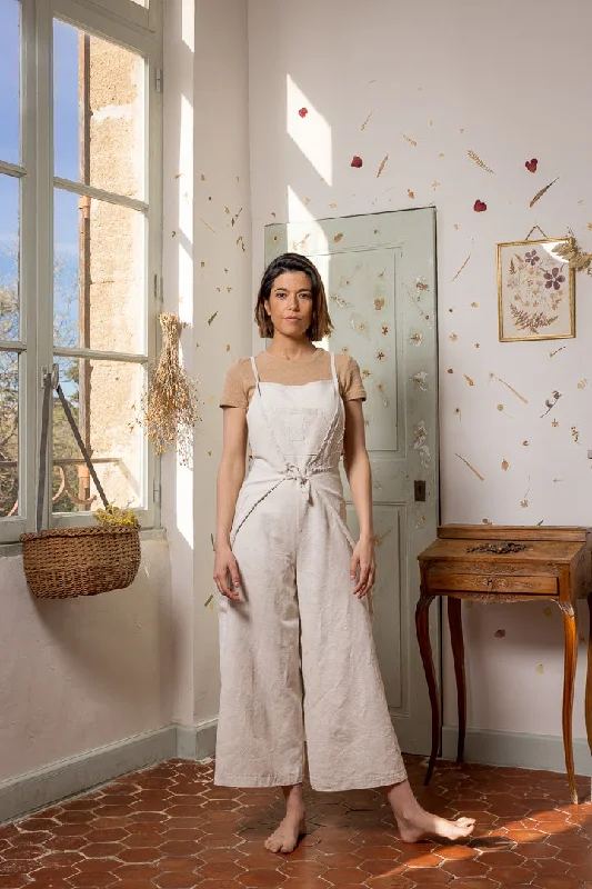 Denim women jumpsuits with ripped details for a casual - edgy lookReady to Sew Pablo Overall Denim women jumpsuits with ripped details for a casual - edgy lookReady to Sew Pablo Overall
