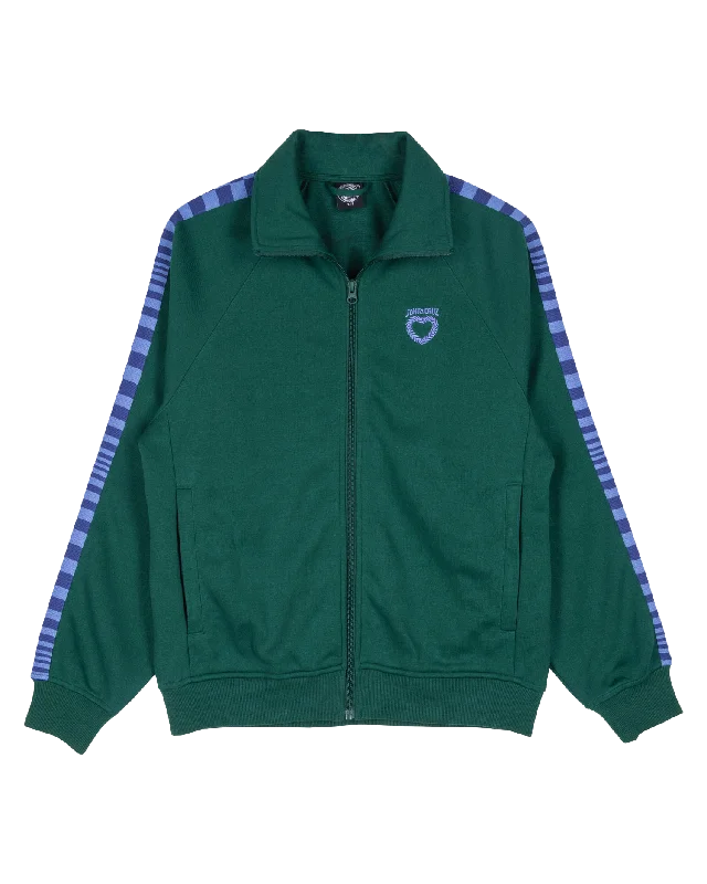 Women's quarter - zip sweatshirt made of organic cotton for eco - conscious fashionOregon Zip Sweatshirt in Emerald Women's quarter - zip sweatshirt made of organic cotton for eco - conscious fashionOregon Zip Sweatshirt in Emerald