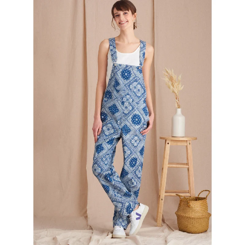 Denim women jumpsuits with ripped details for a casual - edgy lookSimplicity Dungarees/Overalls S9590 Denim women jumpsuits with ripped details for a casual - edgy lookSimplicity Dungarees/Overalls S9590