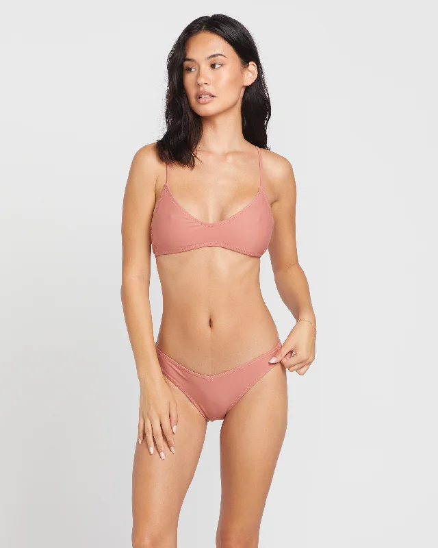 Women's cropped satin jackets in pastel shades for a glamorous evening outSimply Solid Crop Top - Mauve Rose