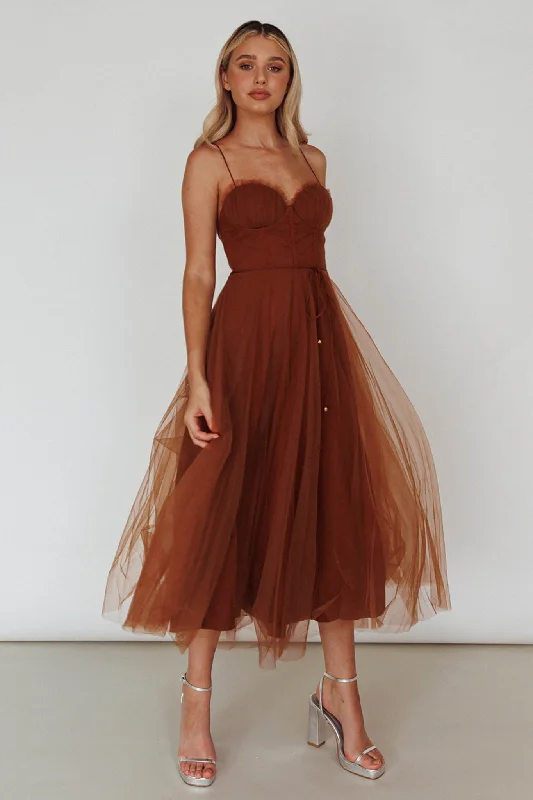 Little Black Women Dress with Sequins for a Glamorous Night OutSmitten Sweetheart Neckline Chiffon Midi Dress Chocolate Little Black Women Dress with Sequins for a Glamorous Night OutSmitten Sweetheart Neckline Chiffon Midi Dress Chocolate