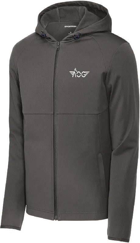 Women's shearling - lined suede jackets for ultimate warmth and luxurySport-Tek Hooded Soft Shell Jacket Women's shearling - lined suede jackets for ultimate warmth and luxurySport-Tek Hooded Soft Shell Jacket