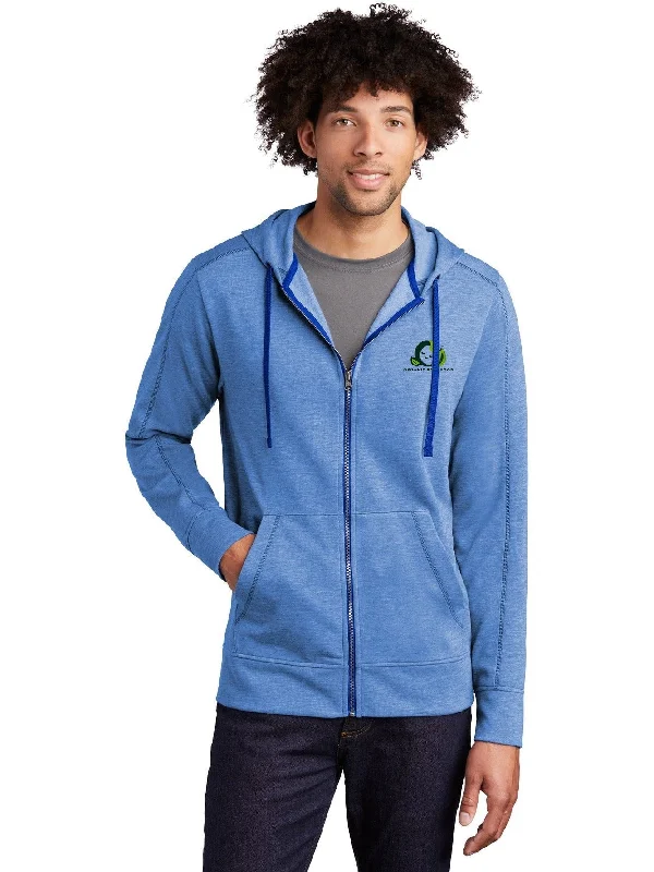 Women's bomber jackets with floral embroidery for a feminine and unique designSport-Tek Posicharge Tri-Blend Wicking Fleece Full-Zip Hooded Jacket Women's bomber jackets with floral embroidery for a feminine and unique designSport-Tek Posicharge Tri-Blend Wicking Fleece Full-Zip Hooded Jacket