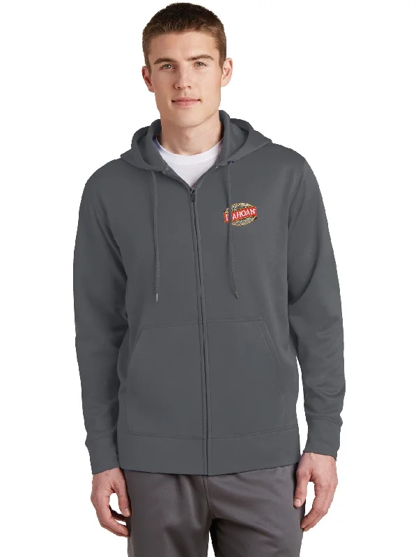 Women's cropped leather jackets with silver zippers for a punk - inspired outfitSport-Tek Sport-Wick Fleece Full-Zip Hooded Jacket Women's cropped leather jackets with silver zippers for a punk - inspired outfitSport-Tek Sport-Wick Fleece Full-Zip Hooded Jacket
