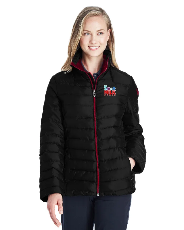 Women's cropped satin jackets in pastel shades for a glamorous evening outSpyder Ladies Supreme Insulated Puffer Jacket