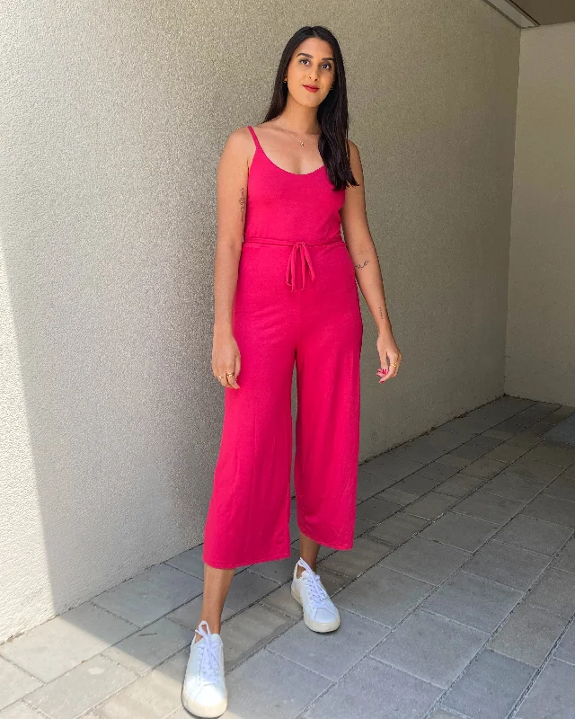 Women jumpsuits with pom - pom trims for a playful and festive lookTammy Handmade Jaya Jumpsuit Women jumpsuits with pom - pom trims for a playful and festive lookTammy Handmade Jaya Jumpsuit