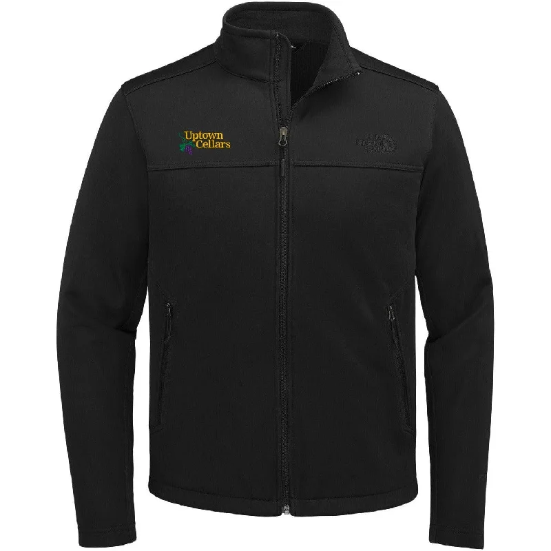 Women's cropped leather jackets with silver zippers for a punk - inspired outfitThe North Face Chest Logo Ridgewall Soft Shell Jacket Women's cropped leather jackets with silver zippers for a punk - inspired outfitThe North Face Chest Logo Ridgewall Soft Shell Jacket