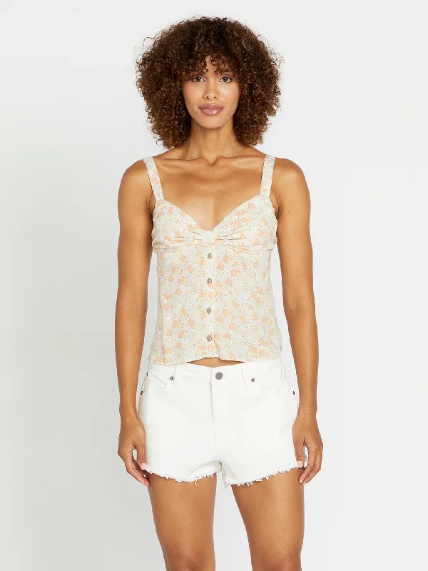 Women's moto jackets with a lace - up front for a unique and stylish touchTime To Grow Cami Top - Daze Grey Women's moto jackets with a lace - up front for a unique and stylish touchTime To Grow Cami Top - Daze Grey