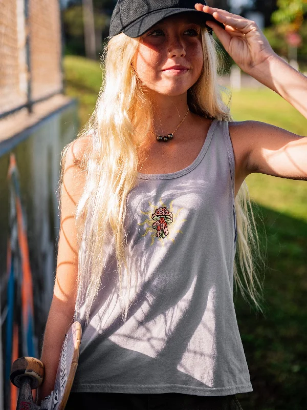 Women's long - line cardigan jackets in a soft knit for a cozy and elegant lookTo The Bank Tank - Moonbeam Women's long - line cardigan jackets in a soft knit for a cozy and elegant lookTo The Bank Tank - Moonbeam