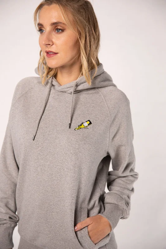 Women's mock - neck sweatshirt made of moisture - wicking material for fitness useTornado | Bestickter Bio-Baumwoll Frauen Hoodie Women's mock - neck sweatshirt made of moisture - wicking material for fitness useTornado | Bestickter Bio-Baumwoll Frauen Hoodie