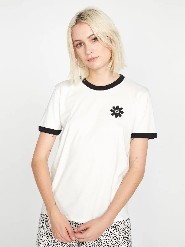 Women's long - length wool blend jackets for a warm and stylish winter lookTruly Ringer Short Sleeve Tee - Star White Women's long - length wool blend jackets for a warm and stylish winter lookTruly Ringer Short Sleeve Tee - Star White