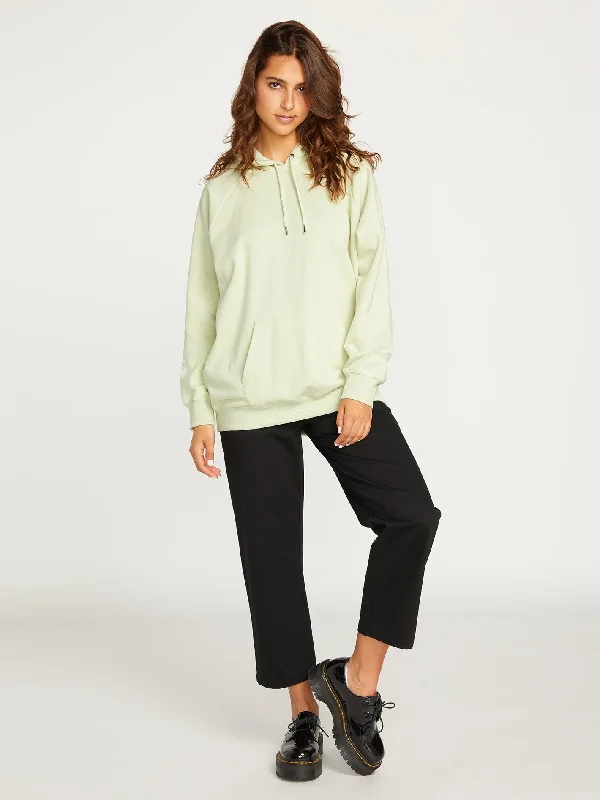 Women's military - style jackets with epaulets for a tough and fashionable appearanceTruly Stoked Boyfriend Pullover Hoodie - Sage Women's military - style jackets with epaulets for a tough and fashionable appearanceTruly Stoked Boyfriend Pullover Hoodie - Sage