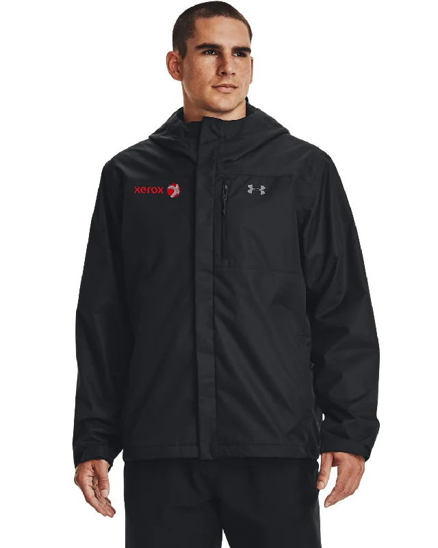 Women's windbreaker jackets with adjustable hoods for windy daysUnder Armour Porter 3-in-1 2.0 Jacket