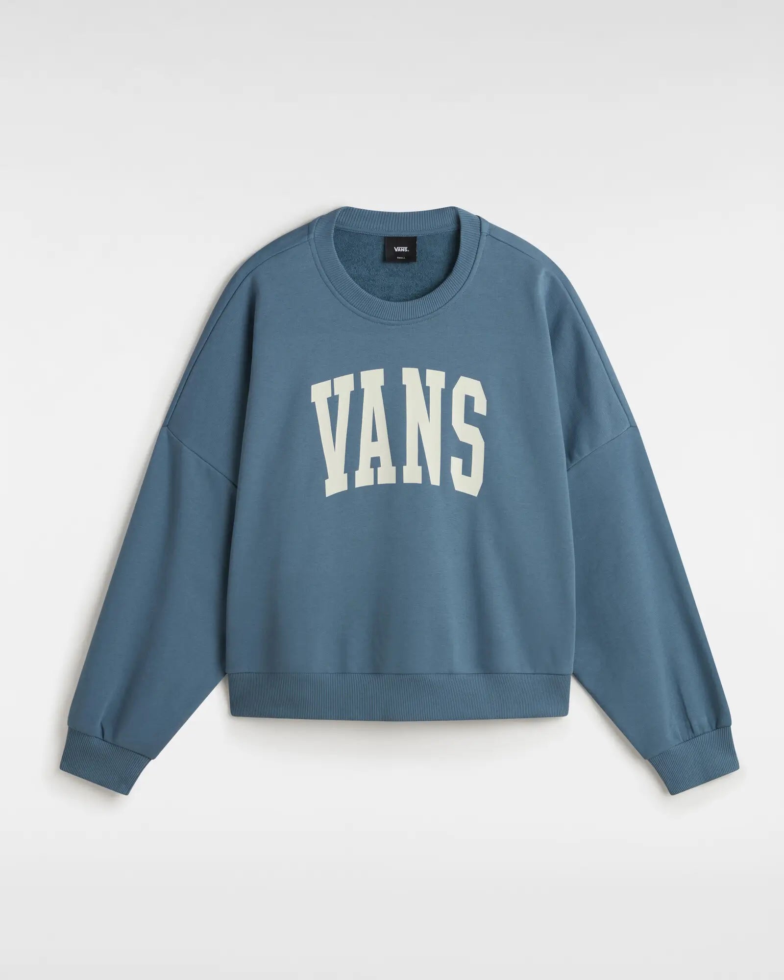 Women's sweatshirt with a mesh panel insert for breathability during workoutsStadium Loose Sweatshirt in Bluestone Women's sweatshirt with a mesh panel insert for breathability during workoutsStadium Loose Sweatshirt in Bluestone
