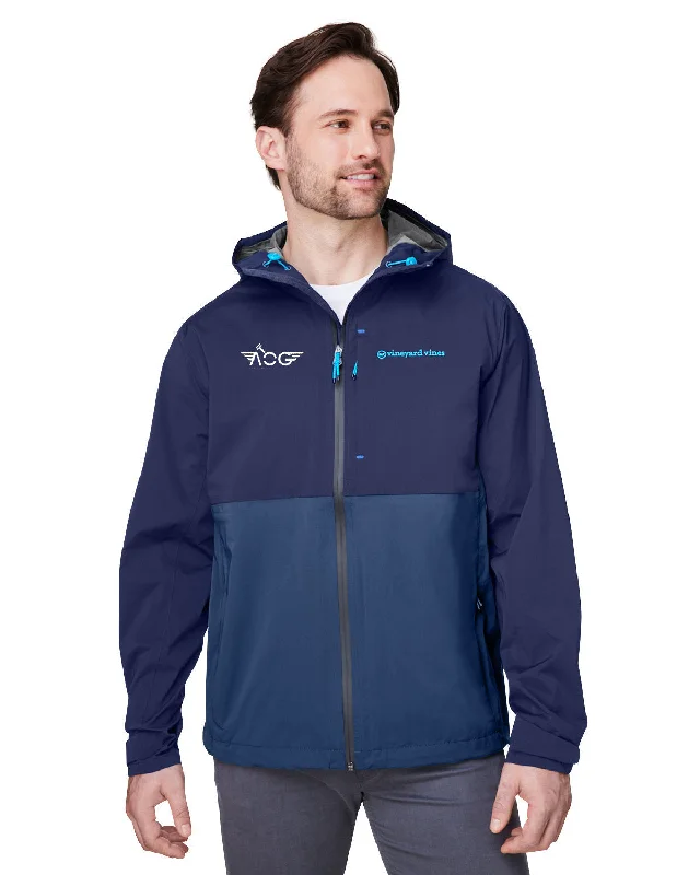 Women's bomber jackets with floral embroidery for a feminine and unique designVineyard Vines On-The-Go Packable Rain Shell Women's bomber jackets with floral embroidery for a feminine and unique designVineyard Vines On-The-Go Packable Rain Shell