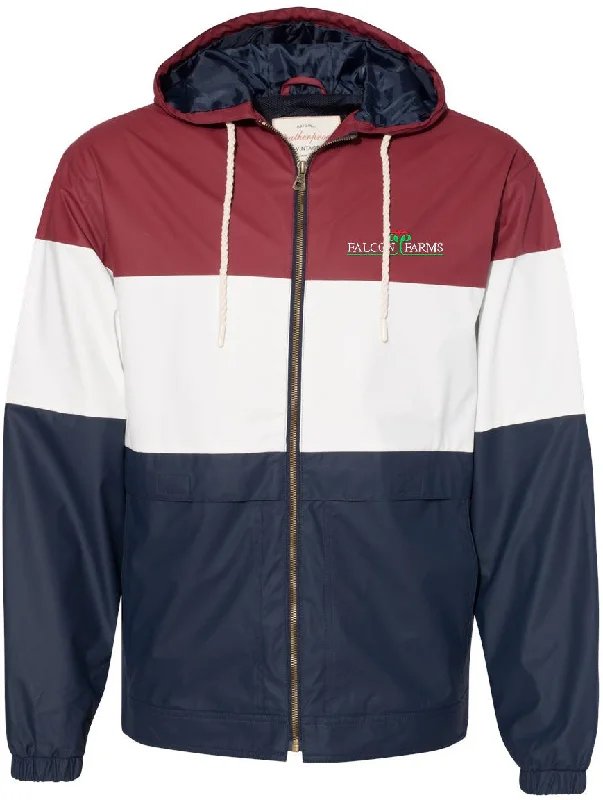 Women's bomber jackets with floral embroidery for a feminine and unique designWeatherproof Vintage Colorblocked Hooded Rain Jacket Women's bomber jackets with floral embroidery for a feminine and unique designWeatherproof Vintage Colorblocked Hooded Rain Jacket
