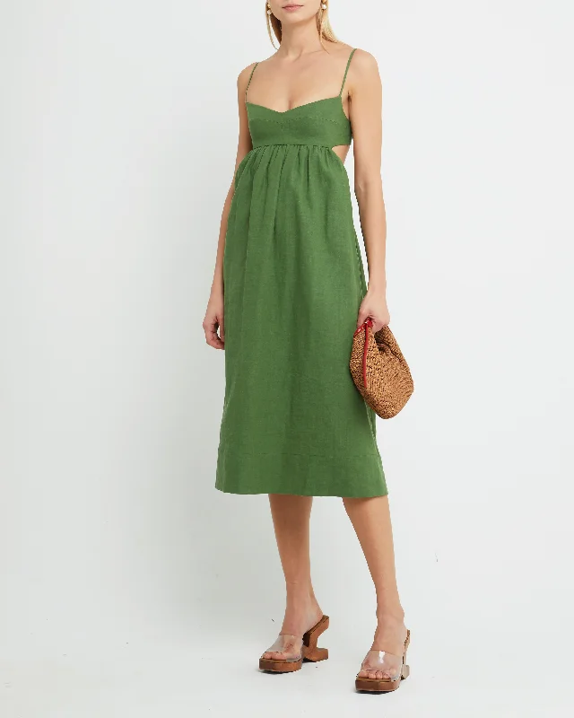 Sheath midi dresses with beaded embellishments for a formal occasionHavana Dress
