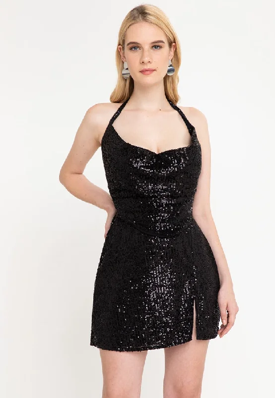 Mini dresses with tiered skirts for added volumeMoonlight Dancin'