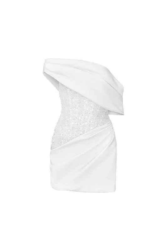Mini dresses with pocket details for added functionalityOctavia Bodycon Diagonal Neck Mesh Sequin Mini Dress Mini dresses with pocket details for added functionalityOctavia Bodycon Diagonal Neck Mesh Sequin Mini Dress
