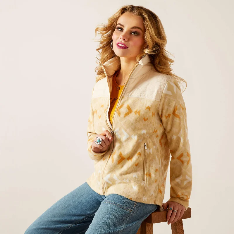 Checkered women's wool coats in a classic pattern for a timeless styleWomen's Ariat Prescott Fleece Jacket #10046169 Checkered women's wool coats in a classic pattern for a timeless styleWomen's Ariat Prescott Fleece Jacket #10046169