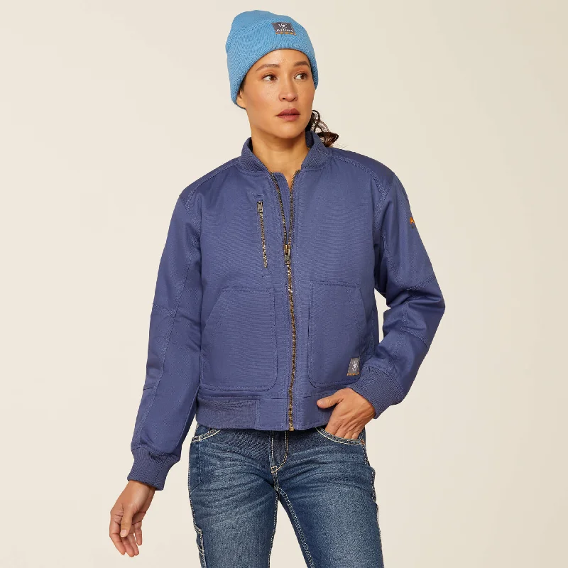 Shearling - lined women's leather coats for ultimate warmth and luxuryWomen's Ariat Rebar Stretch Canvas Bomber Jacket #10052994 Shearling - lined women's leather coats for ultimate warmth and luxuryWomen's Ariat Rebar Stretch Canvas Bomber Jacket #10052994